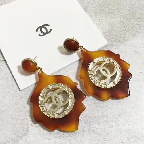 CHANEL Yellow Gold Earring - 샤넬 여성용 18k도금 옐로우 골… - 1