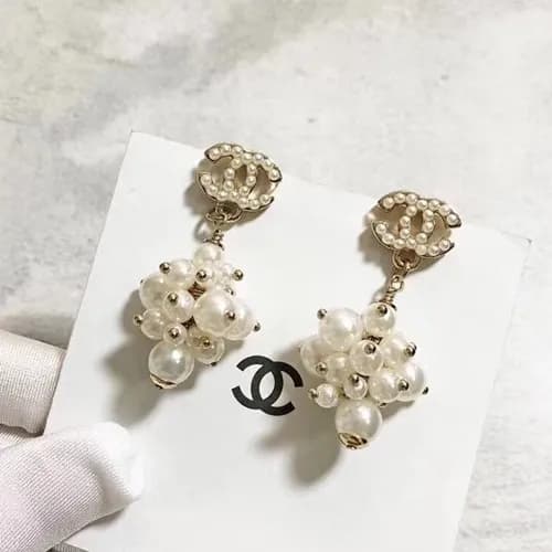 CHANEL Yellow Gold Earring - 샤넬 여성용 18k도금 옐로우 골… - 1