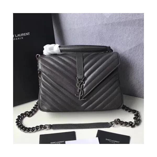 Saint Laurent Women Monogram Shoulder Bag,24CM - 입… - 1