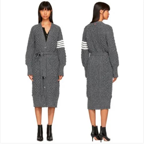 Thom Browne 2018 Ladies Long Cardigen - 톰브라운 여성 케이… - 1