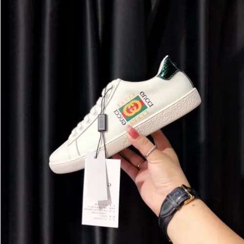 Gucci 2018 Logo Ace Sneakers - 구찌 LOGO 에이스 스니커즈 GU… - 1