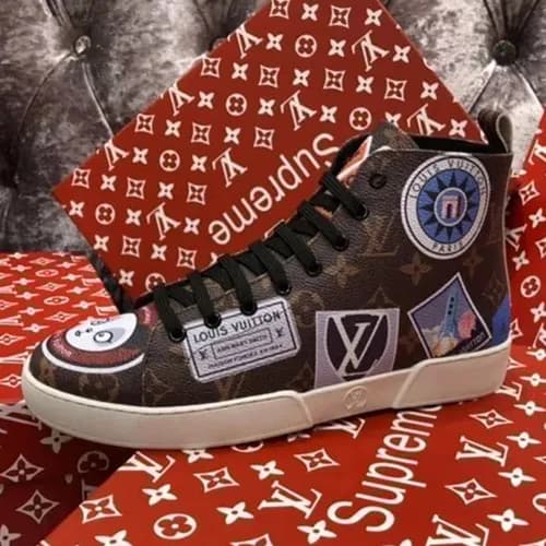 2018/19 Louis vuitton x Supreme Collabo High Top S… - 1