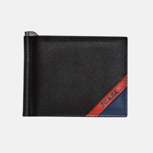 Prada 2018 Mens Saffiano Leather Money Clip - 프라다 … - 1