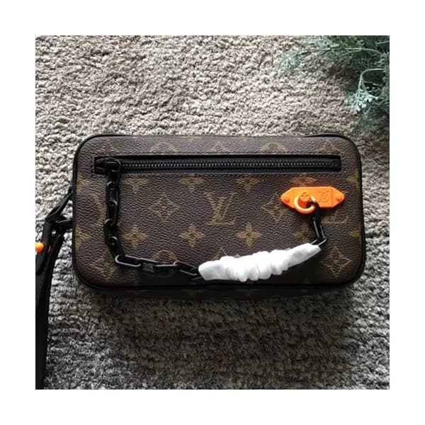 Louis Vuitton Clutch Pouch Hand Bag,21cm - 루이비통 클러… - 1