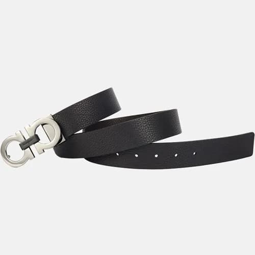 Salvatore Ferragamo 2019 Mens Gancio Business Leat… - 1