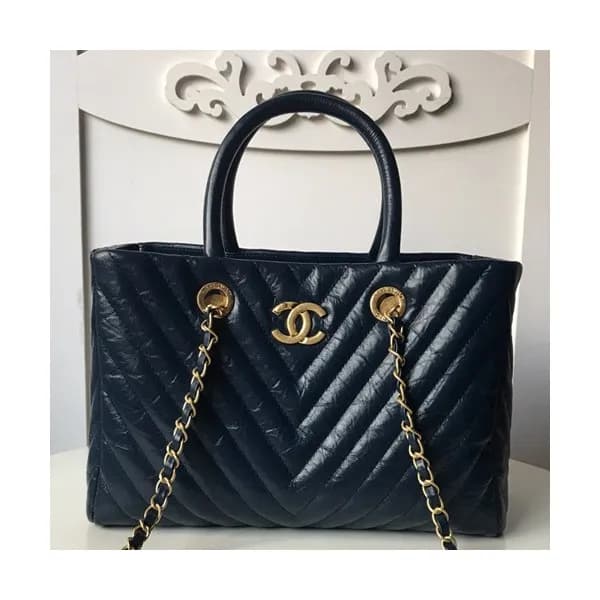 Chanel Leather Tote Shoulder Bag ,30CM - 샤넬 레더 여성용… - 1