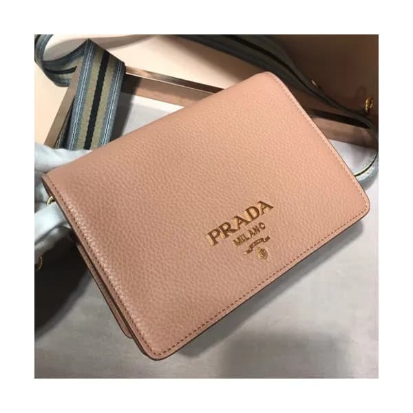 Prada 2018 Leather Vitello Shoulder Cross Bag,20CM… - 1