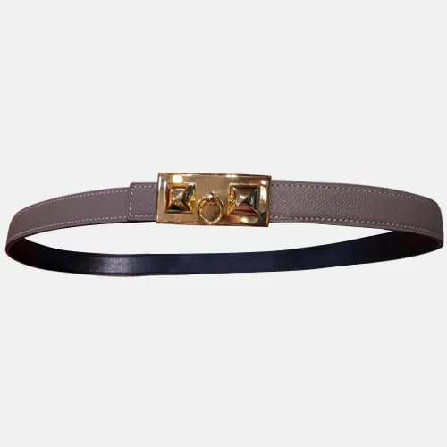 [매장판]Hermes 2019 Ladies Reversible Luck Stud Epsom… - 1