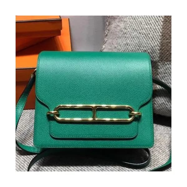 Hermes Roulis Ever Color Leather Shoulder Bag ,19c… - 1