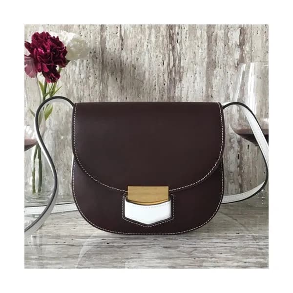 Celine Leather Trotteur Shoulder Bag,19CM - 셀린느 레더… - 1