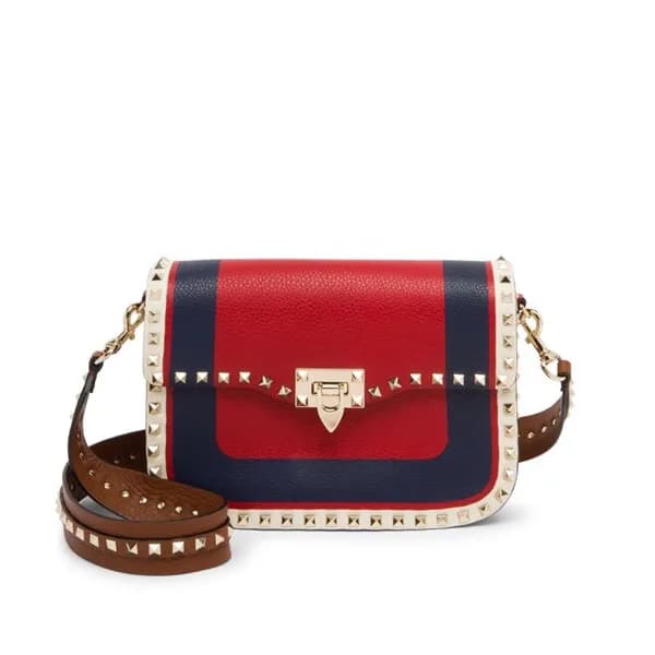 Valentino 2019 Leather Garavani Rockstud Shoudler … - 1