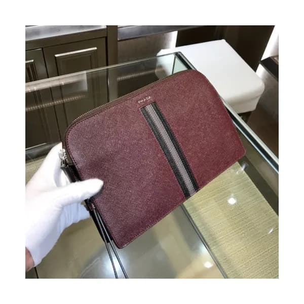 Prada Mens Clutch Bag,27CM - 프라다 남성용 클러치백 2VF056-2… - 1