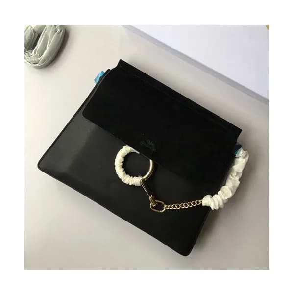 Chole 2019 Faye Leather Shoulder Bag, 32cm - 끌로에 … - 1