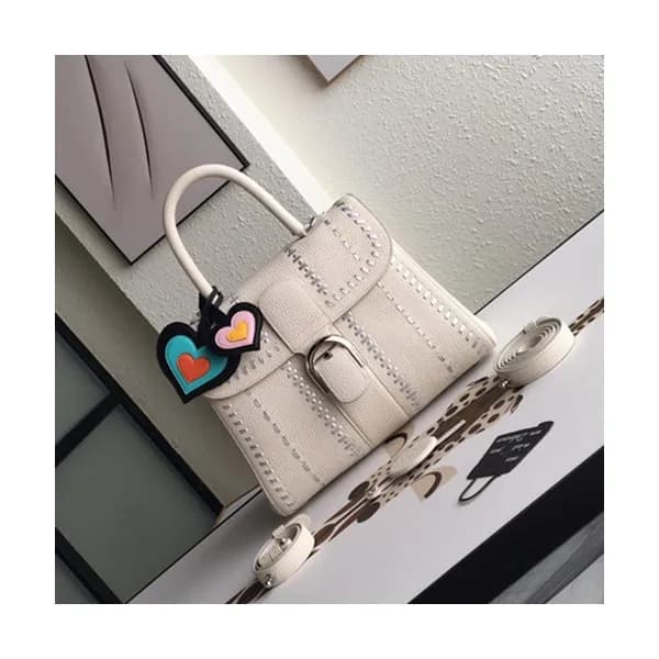 Delvaux 2019 Leather Tote Shoulder Bag,28 CM - 델보 … - 1