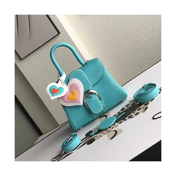 Delvaux 2019 Leather Tote Shoulder Bag,20CM - 델보 2… - 1
