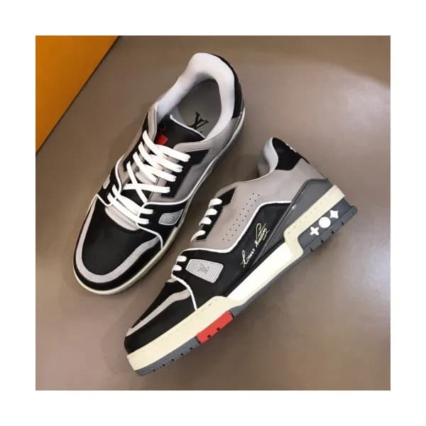 [매장판]Louis vuitton 2019 Mens Retro Lambskin Sneake… - 1