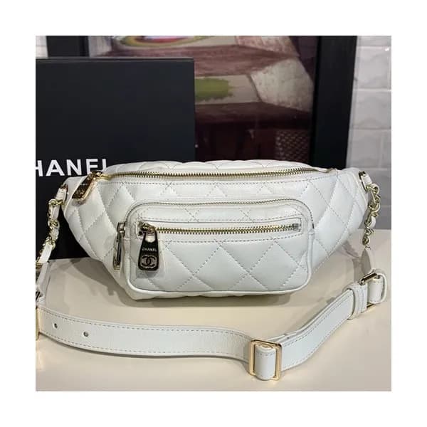 Chanel 2019 Women Leather Belt Bag ,14CM - 샤넬 2019… - 1
