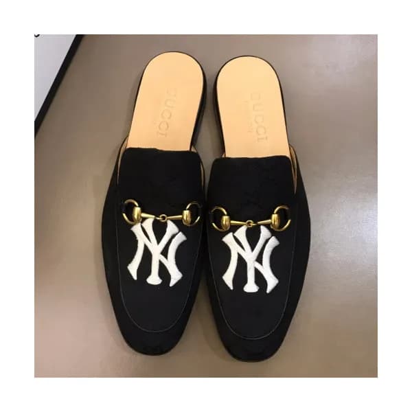 Gucci 2019 Mens Horsbit Yankees Blopper-mule - 구찌 … - 1