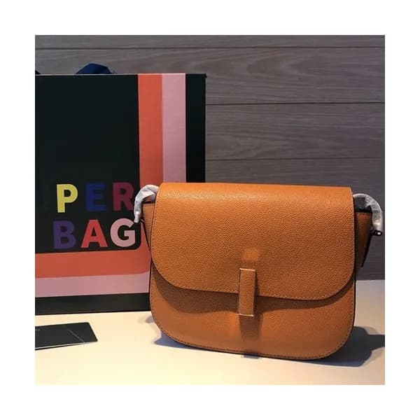 Valextra 2019 Epsom Leather Shoulder Bag,20/26CM -… - 1