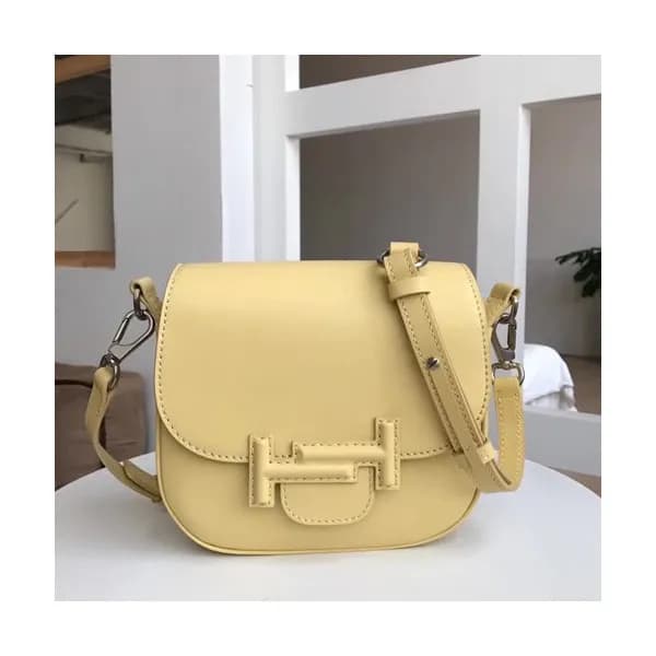 Tod's 2019 Double T Leather Shoulder Bag,22cm … - 1