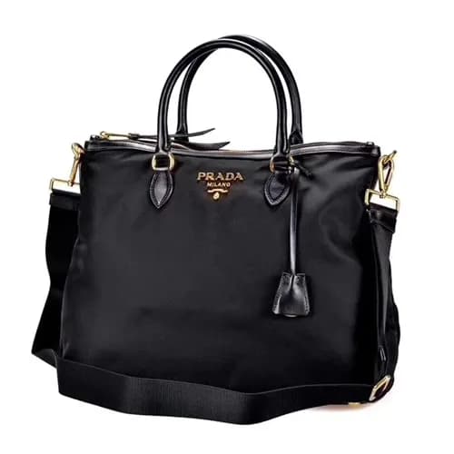 Prada 2019 Pocono Zipper Shouler Bag,35cm - 프라다 20… - 1