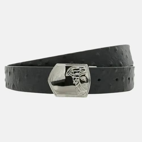 Versace 2019 Mens Leather Belt - 베르사체 2019 남성용 레더… - 1