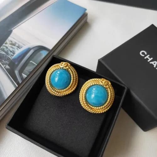 Chanel Earring -샤넬 블루 이어링 Cha0010.(블루) - 1
