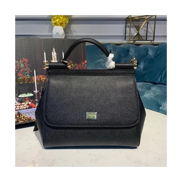 Dolce&Gabbana 2019 Leather Tote Shoulder Bag ,25CM… - 1
