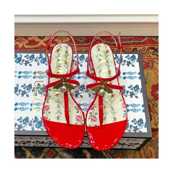 Gucci 2019 Ladies Leather Sandal - 구찌 2019 여성용 레더 … - 1