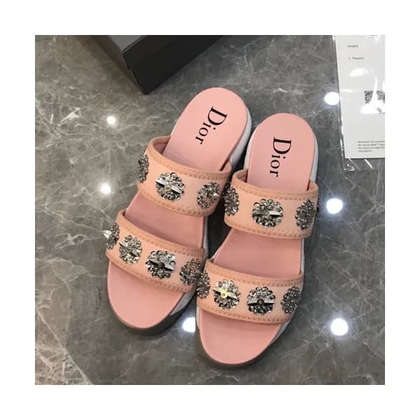 Dior 2019 Ladies Slipper - 디올 2019 여성용 슬리퍼 DIOS001… - 1