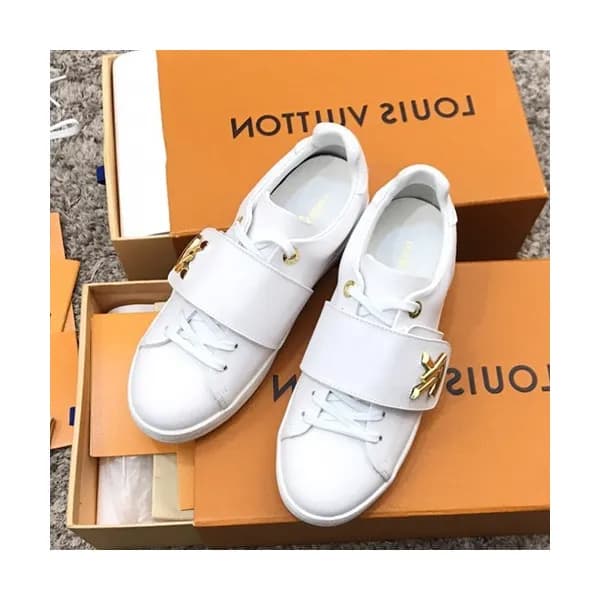 Louis Vuitton 2019 Ladies Leather Sneakers - 루이비통 … - 1