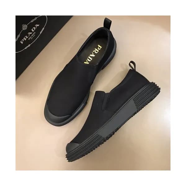 Prada 2019 Mens Modern Canvas Slip-on - 프라다 2019 남… - 1