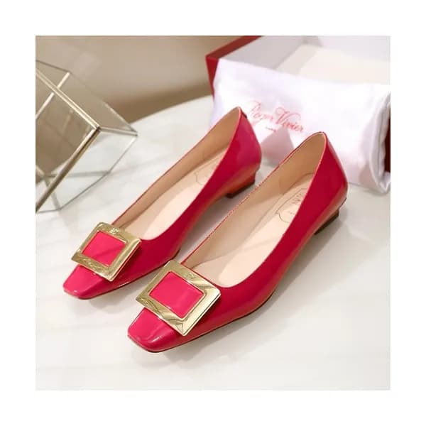 Roger Vivier 2019 Ladies Leather Flat Shoes - 로저비비… - 1