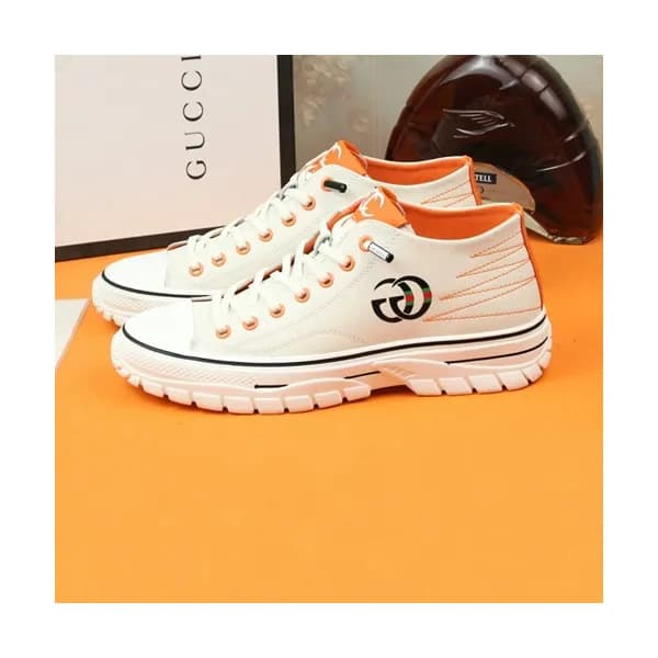 Gucci 2019 Mens Leather Sneakers - 구찌 2019 남성용 레더 … - 1