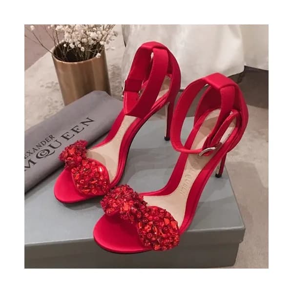 Alexander McQueen 2019 Ladies High Heel Sandal - … - 1