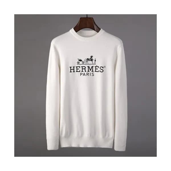 Hermes 2019 Mens Wool Round Sweater - 에르메스 2019 남성… - 1