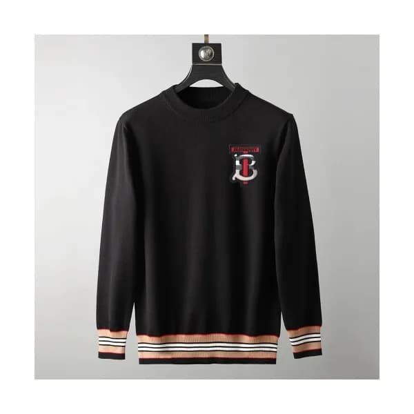 Burberry 2019 Mens Logo Casual Wool Sweater - 버버리 … - 1