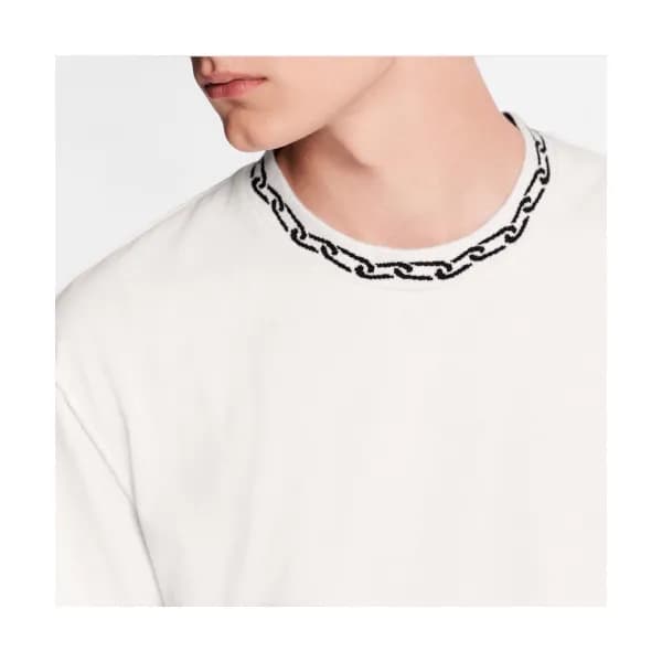 Louis vuitton 2019 Mens Crew -neck Cotton Short Sl… - 1