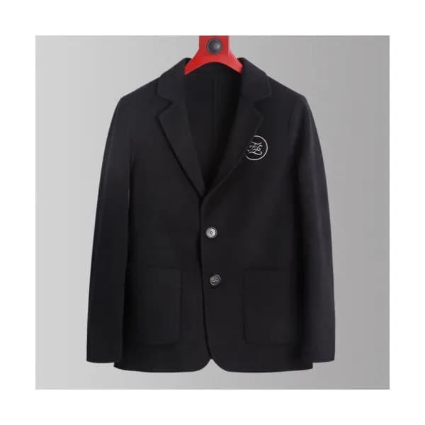 Fendi 2019 Mens Logo Cashmere Coat - 펜디 2019 남성 로고… - 1