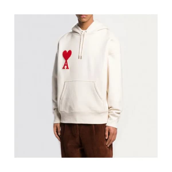 Ami 2019 Mens Logo Casual Cotton Hooded - 아미 2019 … - 1