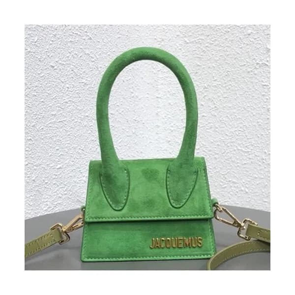 Jacquemus 2019 Suede Mini Tote Shoulder Cross Bag … - 1