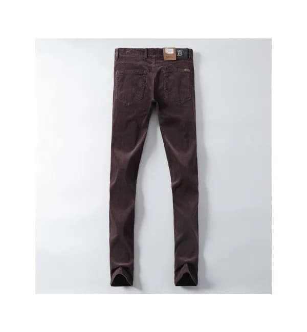 Burberry 2019 Mens Business Classic Corduroy Pants… - 1