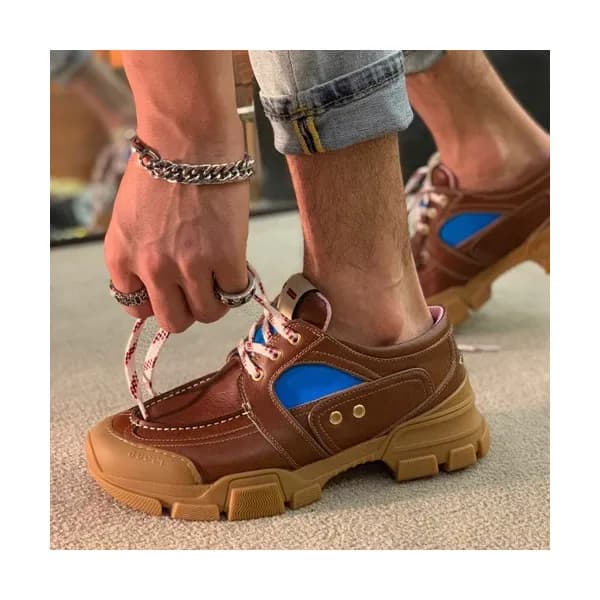 Gucci 2019 Mens Leather Sneakers - 구찌 2019 남성용 레더 … - 1