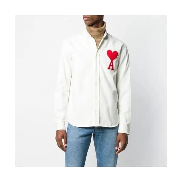 Ami Mens Cotton Shirts - 아미 남성 캐쥬얼 셔츠 - ami24x - 1