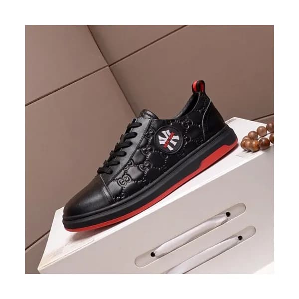 Gucci 2020 Mens Leather Sneakers - 구찌 2020 남성용 레더 … - 1