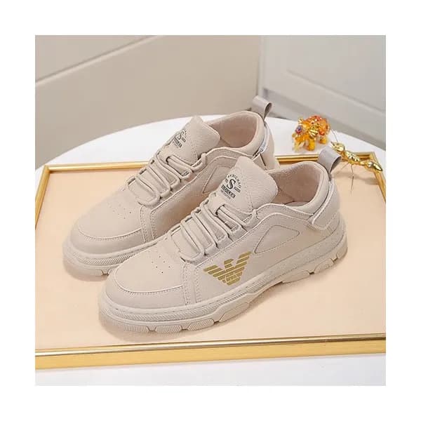 Armani 2020 Mens Leather Sneakers - 알마니 2020 남성용 … - 1