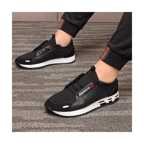 Armani 2020 Mens Leather Sneakers - 알마니 2020 남성용 … - 1