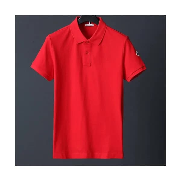 [매장판]Moncler 2020 Mens Logo Cotton Short Sleeved P… - 1