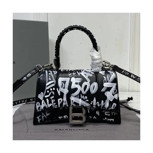 Balenciaga 2020 Leather Small Tote Shoulder Bag,21… - 1