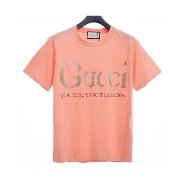 [매장판]Gucci 2020 Mm/Wm Logo Cotton Short Sleeved Ts… - 1
